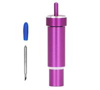Lame pour Tissu Cricut, Ensemble de Lames pour Tissu collé, Lame pour Coupe Profonde Cricut, Lame de Coupe à Pointe Fine pour Tissu à 60 Degrés avec Bo?tier Robuste pour Cricut