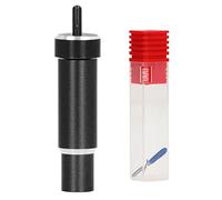 Lame pour Tissu Cricut, Ensemble de Lames pour Tissu collé, Lame pour Coupe Profonde Cricut, Lame de Coupe à Pointe Fine pour Tissu à 60 Degrés avec Bo?tier Robuste pour Cricut