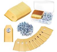 Lame Robot Tondeuse 45 Lames de Tondeuses Lames de Rechange Universelles Couteau de Rechange Adapté à Toutes les Tondeuses à Gazon Robotiques Husqvarna Automower, Gardena, Yardforce