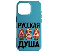 L'âme Russe Russie Matryoshka Russe pour Les Russes Coque pour iPhone 16 Pro