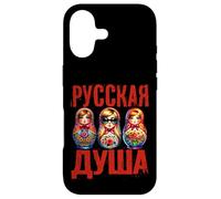 L'âme Russe Russie Matryoshka Russe pour Les Russes Coque pour iPhone 17