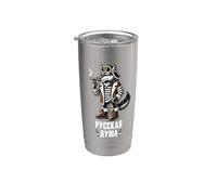 L'âme Russe Wolf Design En Russe Russie Russes Gobelet isotherme en acier inoxydable double paroi