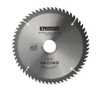 Lame scie circulaire Erbauer 184 mm x30/20/16 60 dents coupe fine