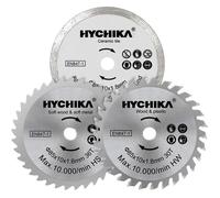 Lame Scie Circulaire - HYCHIKA - 85 mm - 3 pcs - HW/HS/Diamond - Alésage 10 mm