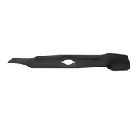 GREENSTAR - Lame Tondeuse - Lame Standard Adaptable Tondeuse WOLF 41 cm - Remplace Origine 171041 - Largeur Coupe : 410 mm - Alésage 32 mm, Noir