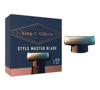 Gillette Lame de recharge tondeuse à barbe King C. Gillette Style Master Remplacement 4D, durable