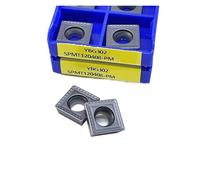 Lame tournante indexable en métal 10 PCS SPMT120408-PM YBG302 Outil pour tournage extérieur en alliage dur Outil de coupe pour tour Outil de tournage