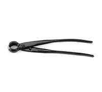 Lame tranchante professionnelle à bord rond et concave, outil de de branches de bonsaï pour l'élagage des arbres de jardin, alliage d'acier au manganèse noir, 21 cm (210 mm)