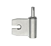 Lame universel mâle pour huisserie métallique gauche 35x43mm acier zingué - BOURG - M-789071