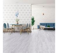 Lame vinyle à clipser Senso Premium clic 2 Sunny White 21,2 x 123,9cm