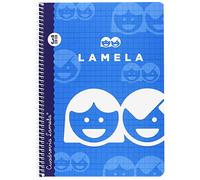 Lamela Cahier essentiel 4º 40 feuilles quadrillage reliure spirale 3 mm