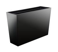 Lamela Jardinière werbena Noir 19 x 56 x 36.5h cm e.5