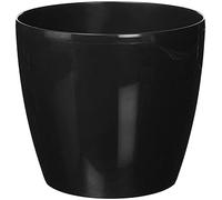 Lamela Magnolia Pot de Fleurs 180 mm Noir