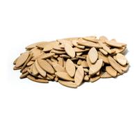 Lamelles d'assemblage taille 20, paquet de 100 pièces, Chevilles plates en bois de hêtre de haute qualité-type Lamello 20