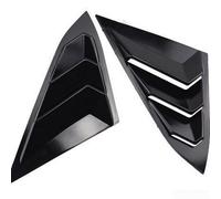 Lamelles de Ventilation Latérale ABS pour Honda Civic Hatchback(Black Spray Paint)