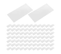 Lamelles en Verre 100 Pièces de Microscope Couvre-Objets 50x24 | Bords Lisses, Diffusion Lumineuse, Rangement Facile, Accès Rapide, pour Classes et Études