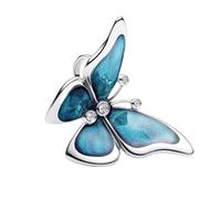 LaMenars Blue Butterfly pour Bracelets en Argent Sterling 925 pour Femme Mother's Day Birthday Anniversary Jewelry for Wife