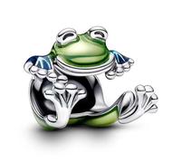 LaMenars Climbing Frog Charm pour Bracelets perles en Argent 925 Breloques pour Femmes Bijoux pour la Fête des Mères Anniversaire pour Filles épouse