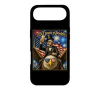 L'Amérique : 250 Ans de liberté Lincoln boit de la bière sur Eagle Coque pour iPhone Air