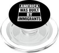 L'Amérique a été construite par des immigrants protestation Migra Pride Chicano PopSockets PopGrip pour MagSafe
