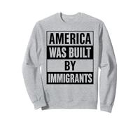 L'Amérique a été construite par des immigrants protestation Migra Pride Chicano Sweatshirt