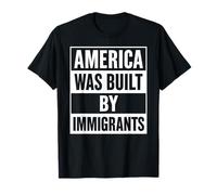 L'Amérique a été construite par des immigrants protestation Migra Pride Chicano T-Shirt