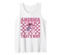 L'Amérique, C'est Pourquoi, Le 4 Juillet, Drapeau américain, Patriotique Débardeur
