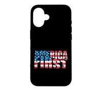 L'Amérique d'abord Coque pour iPhone 16