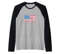 L'Amérique d'abord Manche Raglan