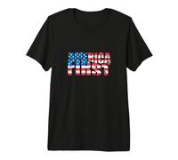 L'Amérique d'abord T-Shirt Haut de Gamme