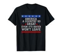 L'Amérique est Un Pays Tellement génial même s'il déteste Le Drapeau américain Patriot T-Shirt