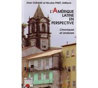 L'Amérique latine en perspective Chroniques et analyses - Nicolas Pinet - L'harmattan - broché - Essai
