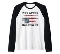 L'Amérique n'est pas géniale, même pas Ok, les Américains résistent aux tarifs douaniers Trump Manche Raglan