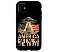 L'Amérique Peut gérer la vérité - UFO Alien Disclosure Meme Coque pour iPhone 11