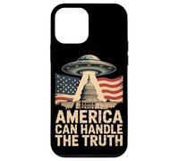 L'Amérique Peut gérer la vérité - UFO Alien Disclosure Meme Coque pour iPhone 12 Mini