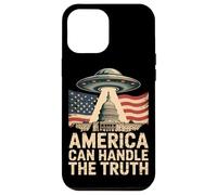 L'Amérique Peut gérer la vérité - UFO Alien Disclosure Meme Coque pour iPhone 12 Pro Max