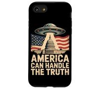L'Amérique Peut gérer la vérité - UFO Alien Disclosure Meme Coque pour iPhone SE (2020) / 7/8