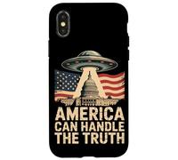L'Amérique Peut gérer la vérité - UFO Alien Disclosure Meme Coque pour iPhone X/XS