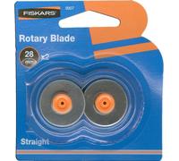 Lames Ø28 mm coupe droite X2 Fiskars