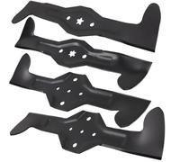 lames 4x 46cm de tondeuse à gazon JONSERED AYP, HUSQVARNA CT135, CTH151 Jeu de couteaux 186387 186388 186385, 532 18 63-87