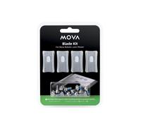 MOVA Kit de lames tondeuse robot - 12 lames & 12 boulons - Compatible ViAX 250/500, MOVA 600/1000