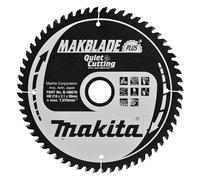 Lames Carbure Ø 216 mm MAKITA B-08676 Makblade Plus Bois 60 dents pour scies radiales et à onglets