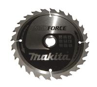 Makita Lame carbure MakForce B-32203 pour scie circulaire Bois Ø 160 x 20 mm 24 dents