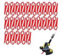 Lames Coupe-Bordure Plastiques 50 pièces pour Coupe-Bordure sans Fil 18V compatibles Ge-CT18 Li GC-CT 18/24 LI RG-CT 18/1Li Utilisation Jardinage