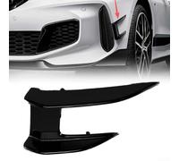 Lames d'ailes de pare-chocs avant gauche, 1 pièce d'insert en plastique, composant de rechange direct pour F40 Série 1 M Hatchback 2018-2019 Mise à niveau extérieure