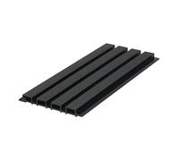Lames de bardage en bois composite avec lambourdes - Pack de 5.12 m² - gris anthracite - CORNIO
