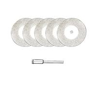 lames de carreaux de diamant, Lot de 5 mini disques abrasifs diamantés 16-50 mm avec mandrin(25mm)
