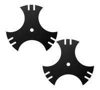 Lames de coupe-bordures 781-0748 781-0748-0637 pour pelouse - Trancheuse Tri-Star 3 côtés 9 pouces, paquet de 2
