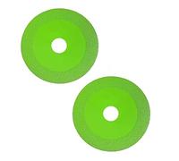 Lames de Coupe de Verre, Disques de Coupe Diamantés en Céramique de Verre, Meules Rondes Diamantées pour Meuleuses D'angle, pour Meuler le Verre, le Jade, les Bouteilles de Vin, les Carreaux(6PCS)