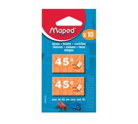 10 Lames 45° pour Cutter biseau MAPED MatCutter spécial encadrement G